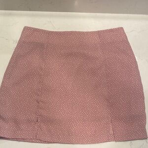 Altar'd State Pink Mini Skirt